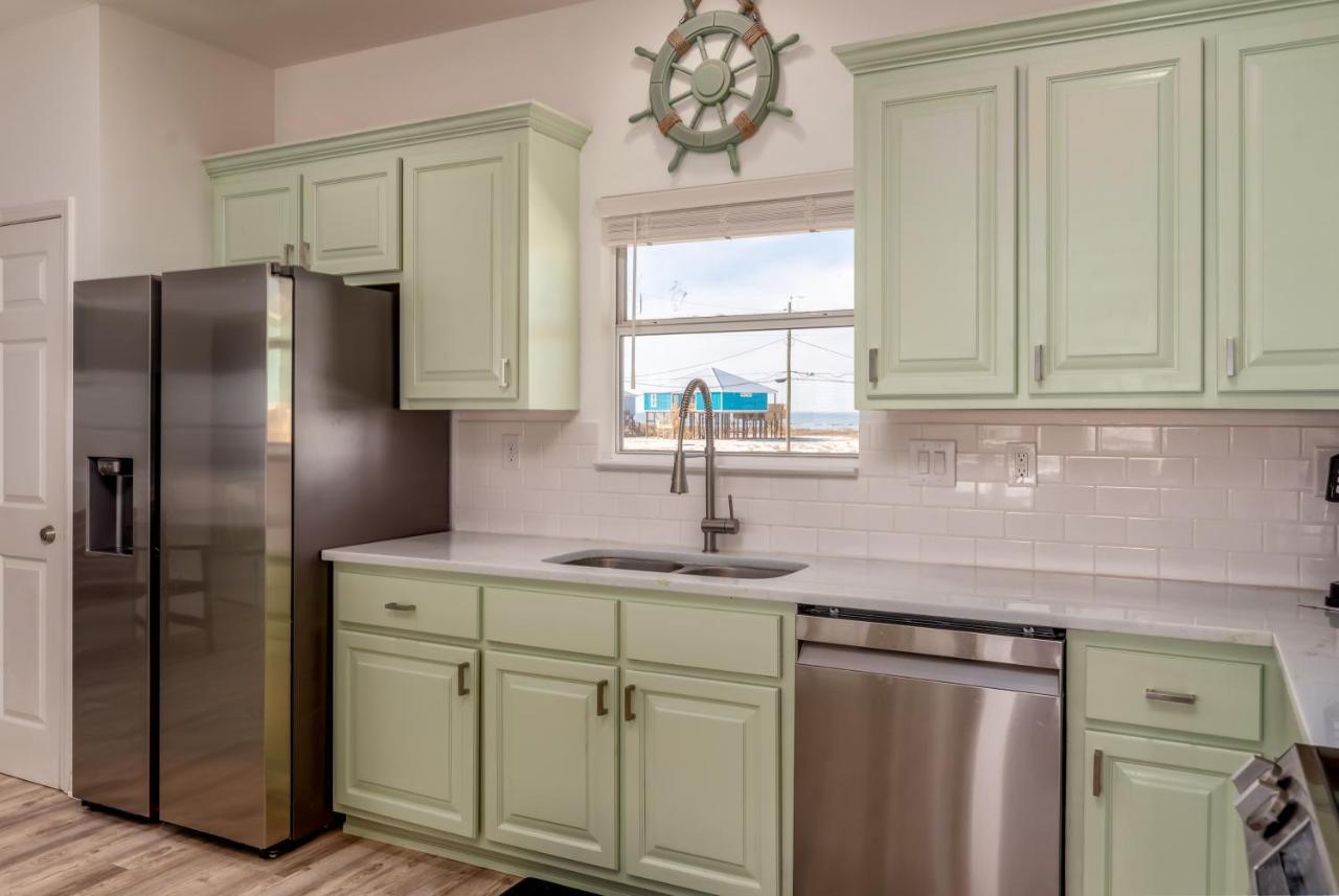 Sun Spot - True Gulf Front Private Home With Lovely Gulf Side Deck, Home Dauphin Island Esterno foto